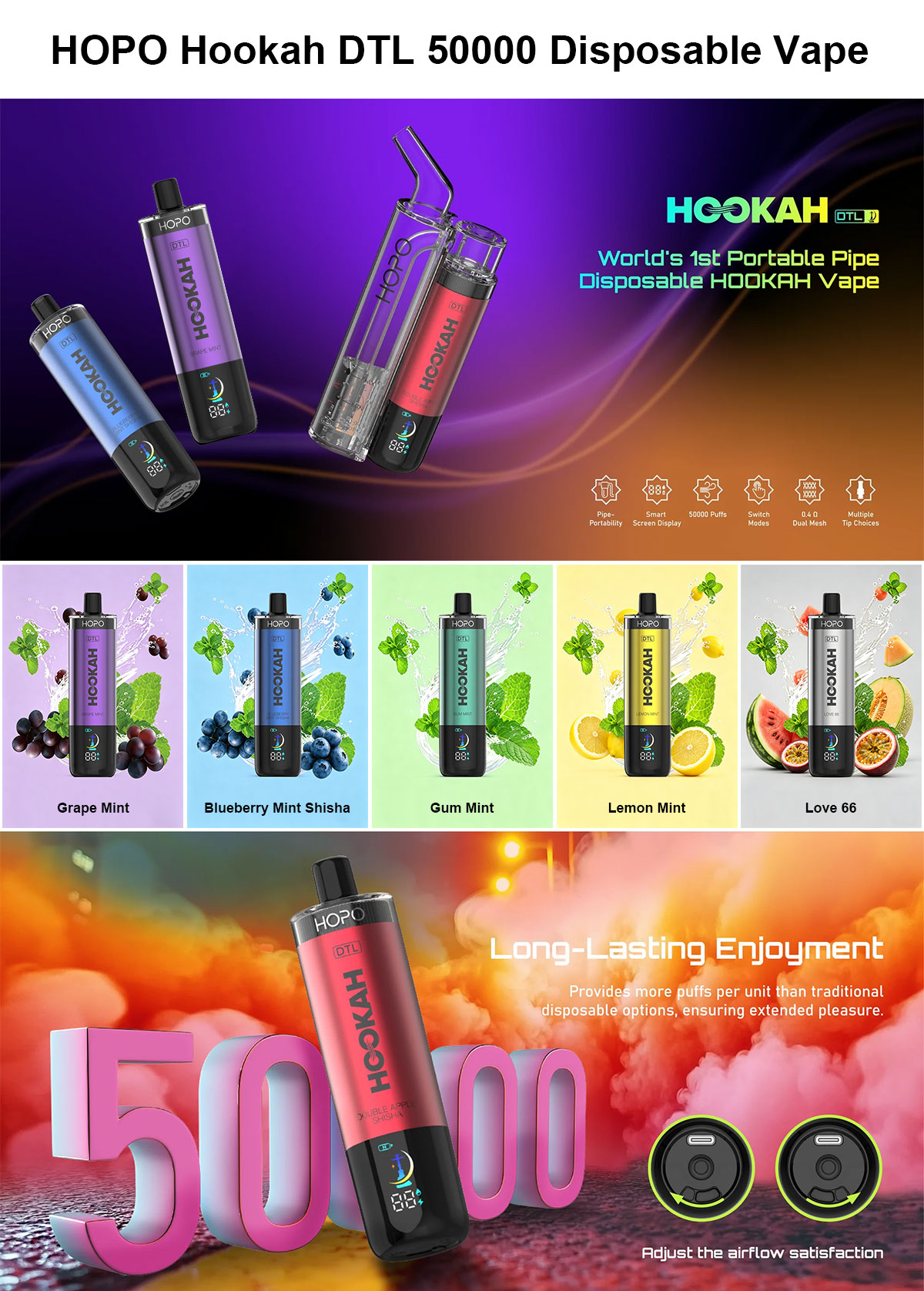 hopo hookah dtl 50000
