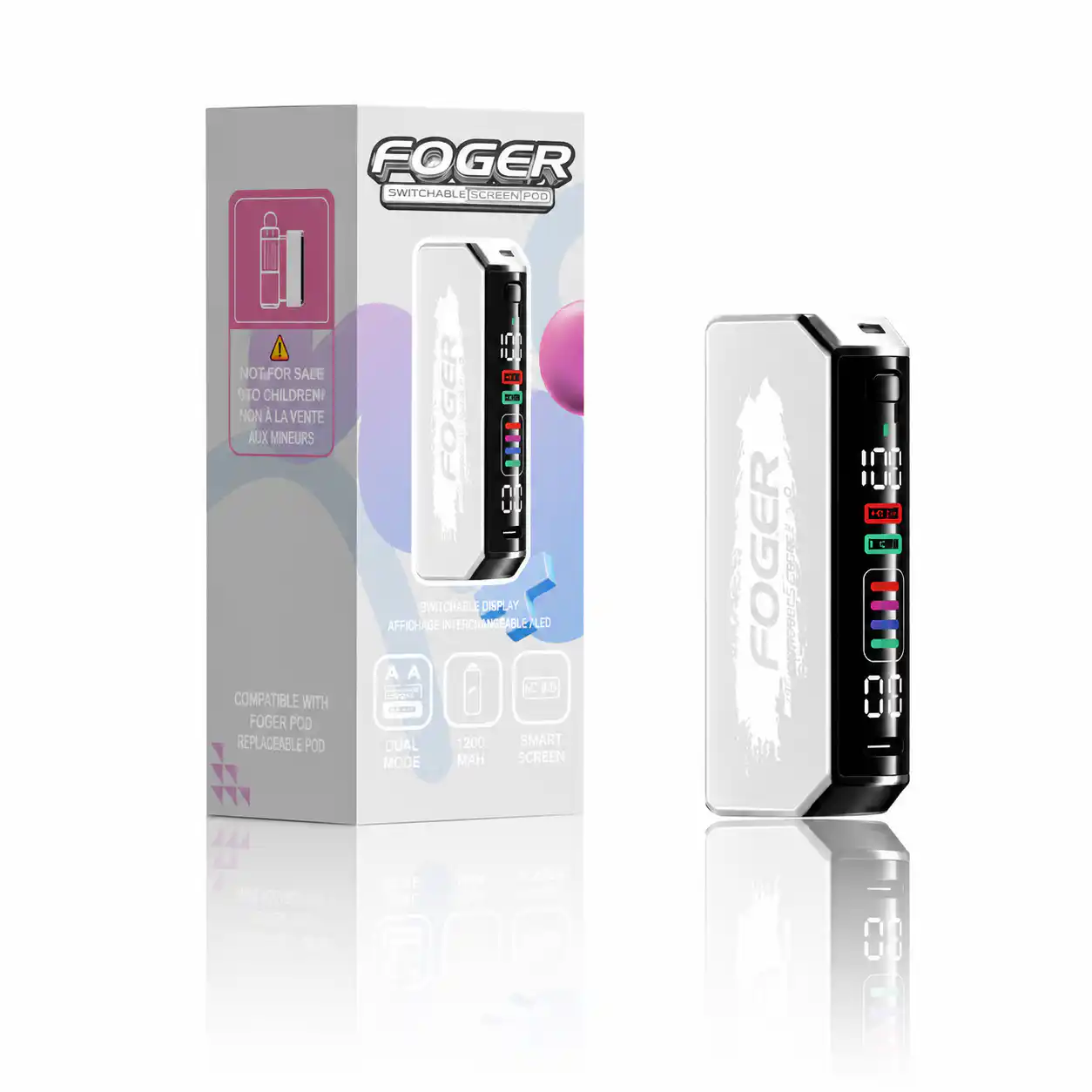 foger pod not charging Switch Pro Device 1200mAh Select Flavor ::Sour Apple Queen of Bud ADALYA Disposable Vapes -